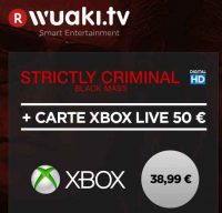 Jeux videos: 38.99 euros la carte xbox live de 50 euros + le film Strictly criminal à voir sur wuaki tv