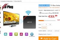 Une box tv android pas chère à 22€ port inclus