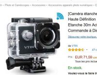 Bon prix Caméras sportives wifi à 36€ non wifi à 26€ (exclu – 15 exemplaire)