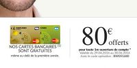 80€ offerts pour l’ouverture d’un compte bancaire chez fortuneo d’ici le 31 aout