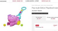 Jouet d’éveil Pop Roule Elefun de PlaySkool à 13.47€