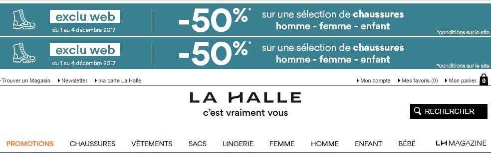 chaussures la halle