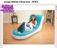 Fauteuil Gonflable interieur – exterieur à 11€ port inclus