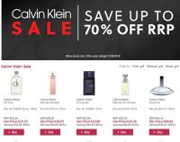 Super affaire parfums Calvin Klein avec jusqu’à 70% de réduction