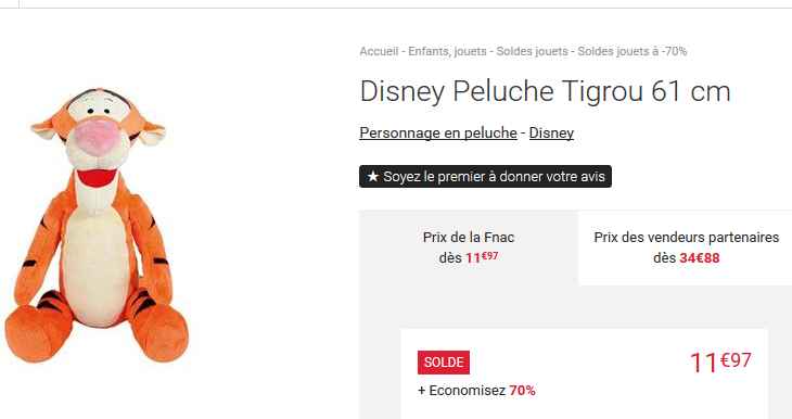 peluche disney