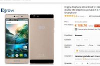 Smartphone pas cher : 106€ 5.5 pouces, octacoeur , 3go de ram , 32go de rom (France)