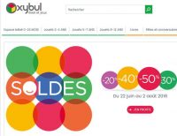 Des megas affaires jouets, jeux , puericulture dans les soldes oxybul .. 3eme démarque +10%