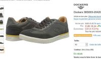 Mega affaire Chaussures Dockers en cuir pour hommes à 15€ ! faire vite