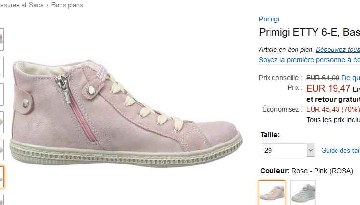 chaussures primigi