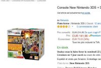 Bon prix console new 3ds dragon ball z à 141€ ( entre 180 – 220 ailleurs)