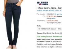 Jeans pour femmes HILFIGER pas cher à 36€