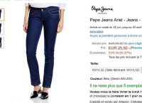 Mega affaire : jeans PEPE JEANS pour femmes à 23€