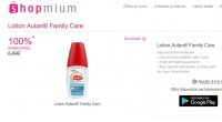 Gratuit : Une lotion Antimoustique Autan .. 100% remboursée (shopmium)