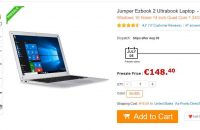 Bonne affaire: ultra portable 14 pouces sous windows 10 à 144€ port inclus