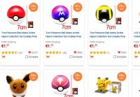 Fans de Pokemon Go ? des goodies pas chers pour vous ( pokeball à 1.5€ …)