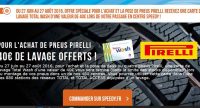 Offre pneus chez speedy : carte total wash de 40€ offertes pour l’achat de 2 pneus pirelli (jusqu’au 27/08)