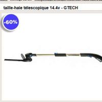 Super Affaire: Taille haie telescopique electrique sans fil à moins de 28€