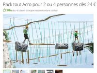 Billets pas chers pour le parc accrobranches accrobastille de Grenoble