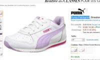 Bon plan baskets Puma enfants à 14 ou 18€ ( du 28 au 37 )