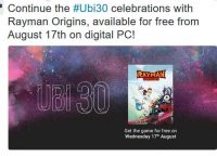 Gratuit : Un jeu UbiSOft pour pc par mois avec le club UBI