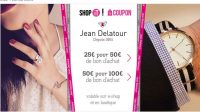 Bon plan Bijoux : bons d’achats DELATOUR à moitié prix ( 50 et 100€)
