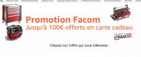 Bon plan bricolage : jusqu’à 100€ en carte cadeau amazon pour l’achat d’outils FACOM