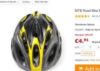 Vraiment pas cher : un casque de vélo pour moins de 5€