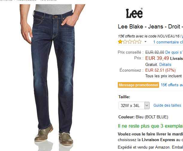 jeans lee