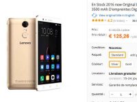 Bon plan smartphone : Lenovo k5 note à 131€ (5.5 pouces , 3go ram , 32go de rom)