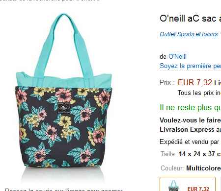 sac cabas oneill