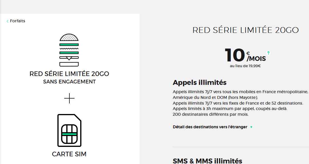 forfait mobile