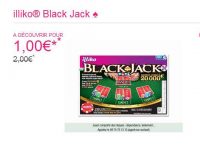 Jeux: Tickets fdj black jack 50% remboursés (shopmium )