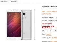 Smartphone Xiaomi Redmi Note 4 64go à 210€ ( decacore)