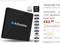 High Tech : 47€ port inclus une BOX TV octacoeur (Alfawise S92 )