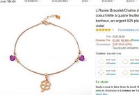 Bon plan bijoux : deux bracelets avec pendentifs pour 19.99€