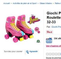 Bon plan Patins à Roulettes SOY LUNA : 69.9€ mais avec 50% offerts en bons d’achats en prime