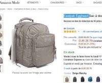 Gros sac à dos EASTPAK EGGHEAD 32 litres à moins de 29€