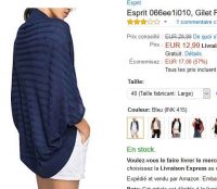 Gilet Esprit pour femmes à 12.99€