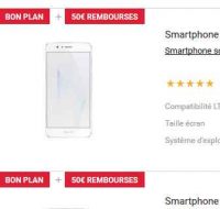 Bon plan smartphone : 100€ d’économies sur les HONOR 8 et HONOR8 PREMIUM jusqu’au 28/11