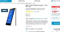 Bon plan tablette : SONY XPERIA Z3 COMPACT à moins de 200€