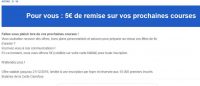 Gratuit : 5€ offerts sur la carte fidelité carrefour (faire vite)