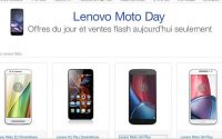 Vente flash smartphones LENOVO sur amazon le  7 decembre