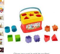 Jouet d’éveil pas cher : le trieur de formes fisher price à 5.5€