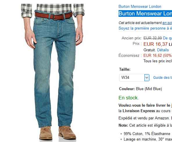 jeans burton