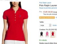 Soldes : Polo Ralph Lauren pour femmes à moins de 40€