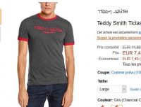 Tee shirts et Pull Teddy Smith pour hommes pas chers dans les soldes ( à partir de 7.5€)
