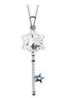 Bon plan bijoux: collier argent avec pendentif swarovski