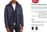 Bonne Affaire : BLouson hommes PEtrol Industries à moins de 21€