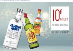 carrefour alcool