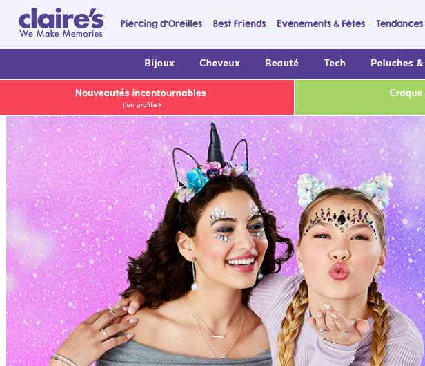 claires